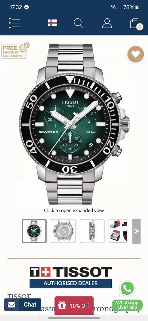 Tissot Seastar